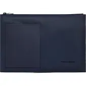 Piquadro Laptop Sleeve David Pochette 13,3" Laptop L Blue