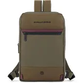 Piquadro Keith Mono Sling Bag Verde