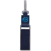 Piquadro Schlüsselanhänger Blue Square Customizable Key ring Blue