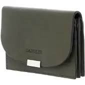 Saddler Leder Geldbörse Reneé Wallet Olive grün