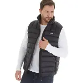 Trespass Herren Fergal Mikro Stepp Weste Schwarz