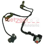 METZGER Sensor, Raddrehzahl 0900680