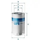 Ufi Kraftstofffilter 24.063.00