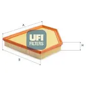 Ufi Luftfilter 30.D33.00