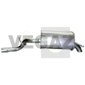 VEGAZ PGS-401 Endschalldämpfer passend für PEUGEOT 407 SW (6E) Auspuff