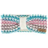 Sinner Stirnband Sierra Headband Kinder White/Pink Melage