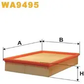 WIX FILTERS Luftfilter WA9495