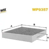 WIX FILTERS Filter, Innenraumluft WP9357