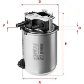 Sofima Kraftstofffilter S 1095 NR