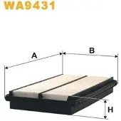 WIX FILTERS Luftfilter WA9431