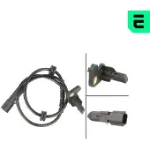 OPTIMAL ABS Sensor Raddrehzahl Hinten Links für RENAULT Clio IV Schrägheck (BH) 06-S577