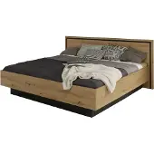 Die Möbelfundgrube Doppelbett Futonbett 180 x 200 cm Artisan Eiche - TRONDHEIM