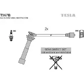 Tesla Zündleitungssatz T967B