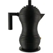 Alessi MDL02/1BB, Mokka-Kanne, Schwarz, 125 mm, 72 mm, 165 mm