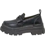 Buffalo Damen Halbschuhe Aspha Loafer 1624071 Schwarz