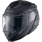 NEXX X.Lifetour Globe Schwarz Matt Grau Klapphelm Größe M