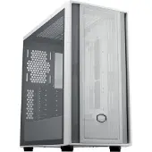 Cooler Master MasterBox 600 White Lite, Midi Tower, PC, Weiß, Transparent, ATX, micro ATX, ITX, EATX, Stahl, Kunststoff, Gehärtetes Glas, 17 cm