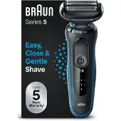 Braun 51-B1000s, Folienschaber, Schwarz, Blau, Schwarz, Leistung, Wechselstrom/Batterie, Lithium-Ion (Li-Ion)