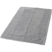 Kleine wolke Badematte "Havanna", fußbodenheizungsgeeignet, Badteppich, Uni Farben, Hoch-Tief Effekt, mit Bordüre