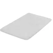 Kleine wolke Badematte "Meadow", rutschhemmend beschichtet, fußbodenheizungsgeeignet, Badteppich, Uni Farben