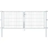 Alberts Zaundoppeltür "Flexo" 250 cm Breite, in versch. Höhen