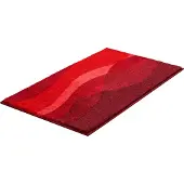 Grund Badematte "Hills", rutschhemmend beschichtet, fußbodenheizungsgeeignet, Badematte im Wellen-Design, mehrfarbiges Muster