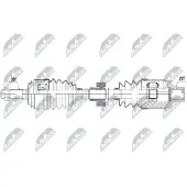 NTY NPW-HD-047 Antriebswelle Vorne Rechts für HONDA CIVIC VIII Hatchback (FN, FK) CIVIC VIII Stufenheck (FD, FA)