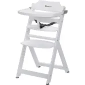 Bebeconfort Bebe Confort Timba, Traditioneller Hochstuhl, Harter Sitz, Weiß, Einfarbig, Holz, 6 Monat( e)