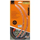 FOLIATEC Felgenzierstreifen Racing 7mm orange