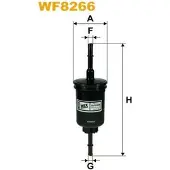 WIX FILTERS Kraftstofffilter WF8266