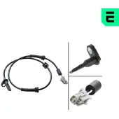 OPTIMAL ABS Sensor Raddrehzahl Vorne für NISSAN Qashqai / Qashqai +2 I (J10, NJ10) 06-S210