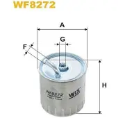 WIX FILTERS Kraftstofffilter WF8272