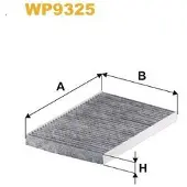 WIX FILTERS Filter, Innenraumluft WP9325