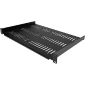 StarTech.com .com 1U 19" Rack-Fachboden, perforiert, Frontmontage, 25 kg