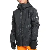 Quiksilver Snowboardjacke Mission EQBTJ03199 Grau Regular Fit