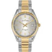 Jacques Lemans 50-3J Herrenuhr Bicolor/Grau