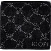 JOOP! Bettwäsche Cornflower Seiflappen Schwarz 30 x 30 cm