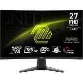 MSI MAG 27C6F, 68,6 cm (27"), 1920 x 1080 Pixel, Full HD, LCD, 1 ms, Schwarz