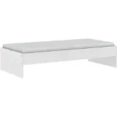 HABITAT ET JARDIN Kinderbett Tidy - 90 x 200 cm - Mattweiß