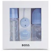 BOSS Baby-Geschenkset mit Fläschchen, Schnuller und Clip Grösse ONESI