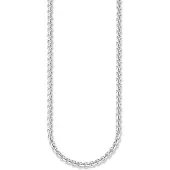 Thomas Sabo Collierkettchen "Venezianerkettengliederung, 2,0 mm breit" Gr. 45, silber (silberfarben), Halsketten, Damen, 45, Silber 925 (recycelt), Collierkettchen