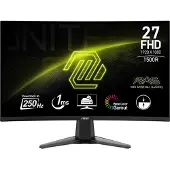 MSI MAG 27C6X, 68,6 cm (27"), 1920 x 1080 Pixel, Full HD, LCD, 1 ms, Schwarz