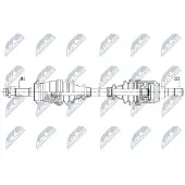 NTY NPW-DA-001 Antriebswelle Vorne Rechts für DAIHATSU TERIOS (J1)