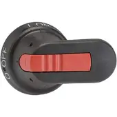 ABB OHB65J6 Pistolengriff schwarz 65 mm Wellen-ø 6 mm IP65 Beschriftung 0 OFF-1 ON 1SCA022380R9660