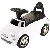 BabyTrold - Fiat 500 - Ride-On Car - White (20-42FI-H)