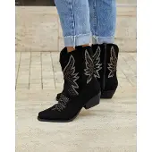 Buonarotti Korte Cowboylaarzen Suedine Western