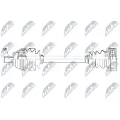 NTY NPW-VW-057 Antriebswelle Vorne Links für VW Golf VII Schrägheck (5G1, BQ1, BE1, BE2) GOLF VI (5K1) Golf V Schrägheck (1K1) TOURAN (1T1, 1T2)