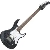 Yamaha Pacifica 212VQM E-Gitarre Wölkchenahorn Trans Black