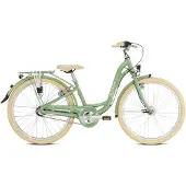 Puky Skyride M24 - Kinderfahrrad - 24 Zoll - 3 Gänge - Retro Grün