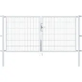 Alberts Zaundoppeltür "Flexo" 250 cm Breite, in versch. Höhen